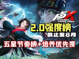 【P5X】最新最接地气的五星角色综合强度评级+培养优先级来啦！