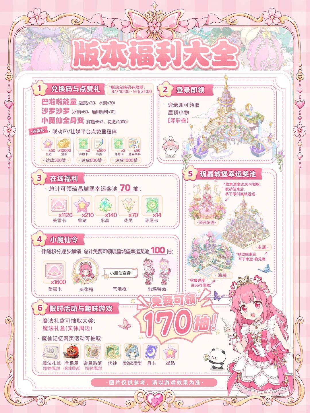 送170抽!童话师×巴啦啦小魔仙联动福利汇总 2