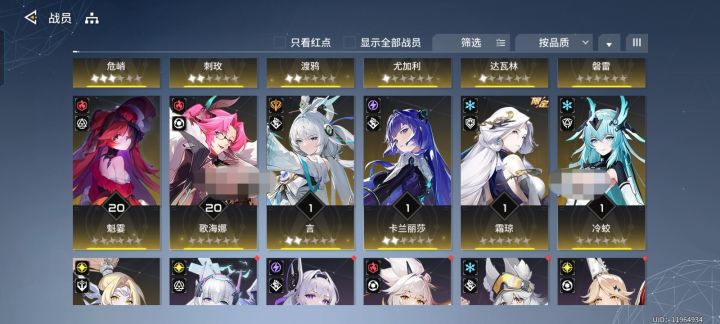 求大佬配队截图