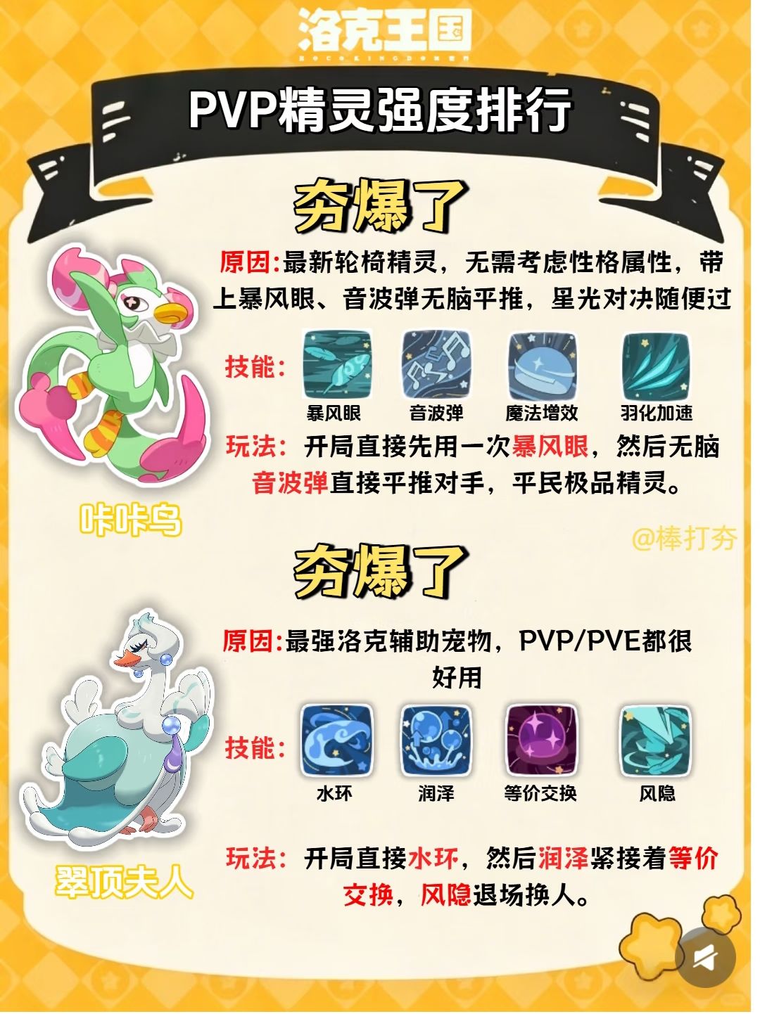 洛克王国：PVE强度天花板！这4只练完横着走 - 洛克王国：世界综合讨论 - TapTap 洛克王国：世界论坛