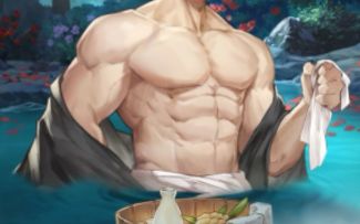 这个游戏，多多少有点不正经啊我去 【三幻部分男武将温泉图】（内含福利