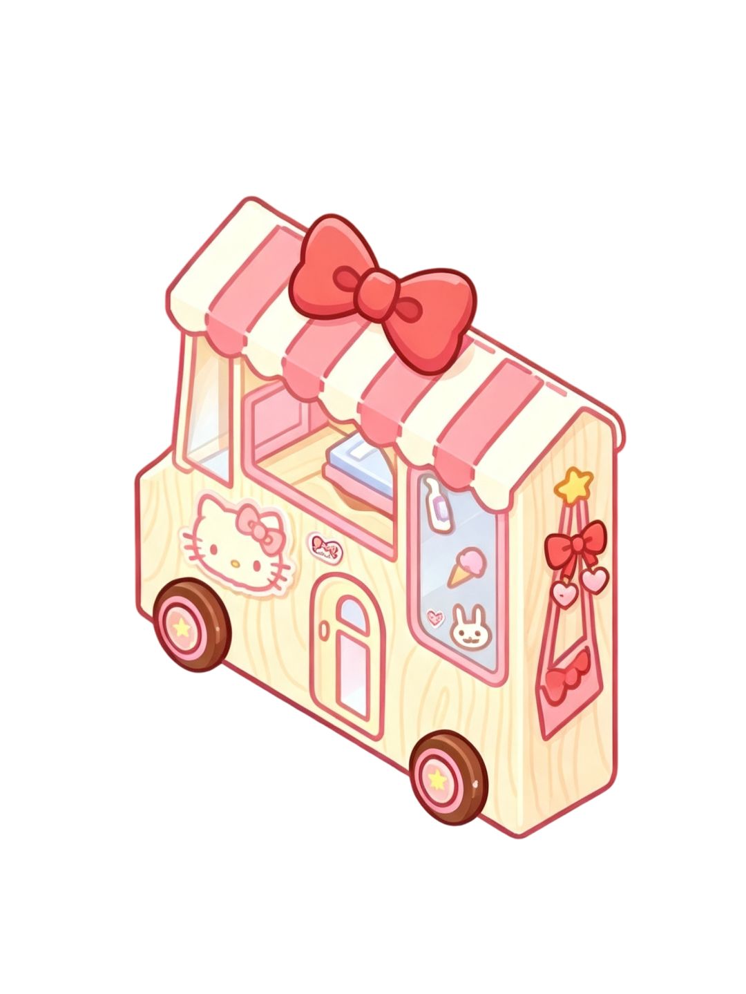 隐藏家具 Kitty 甜品小车 1