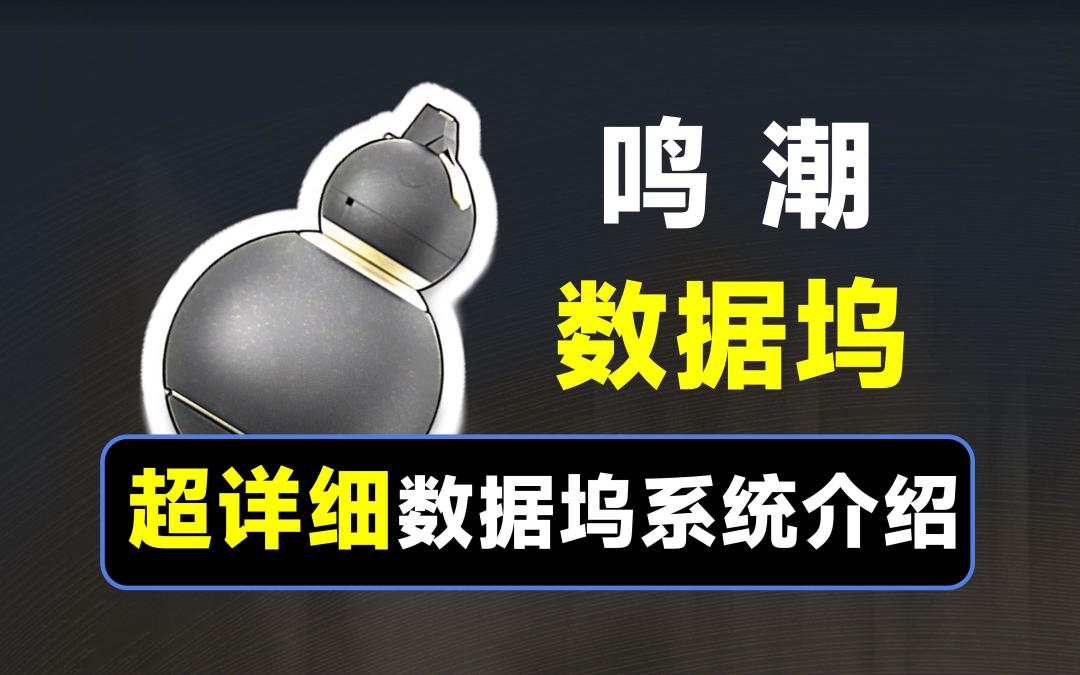【鸣潮】数据坞系统讲解，一个视频搞懂数据坞截图