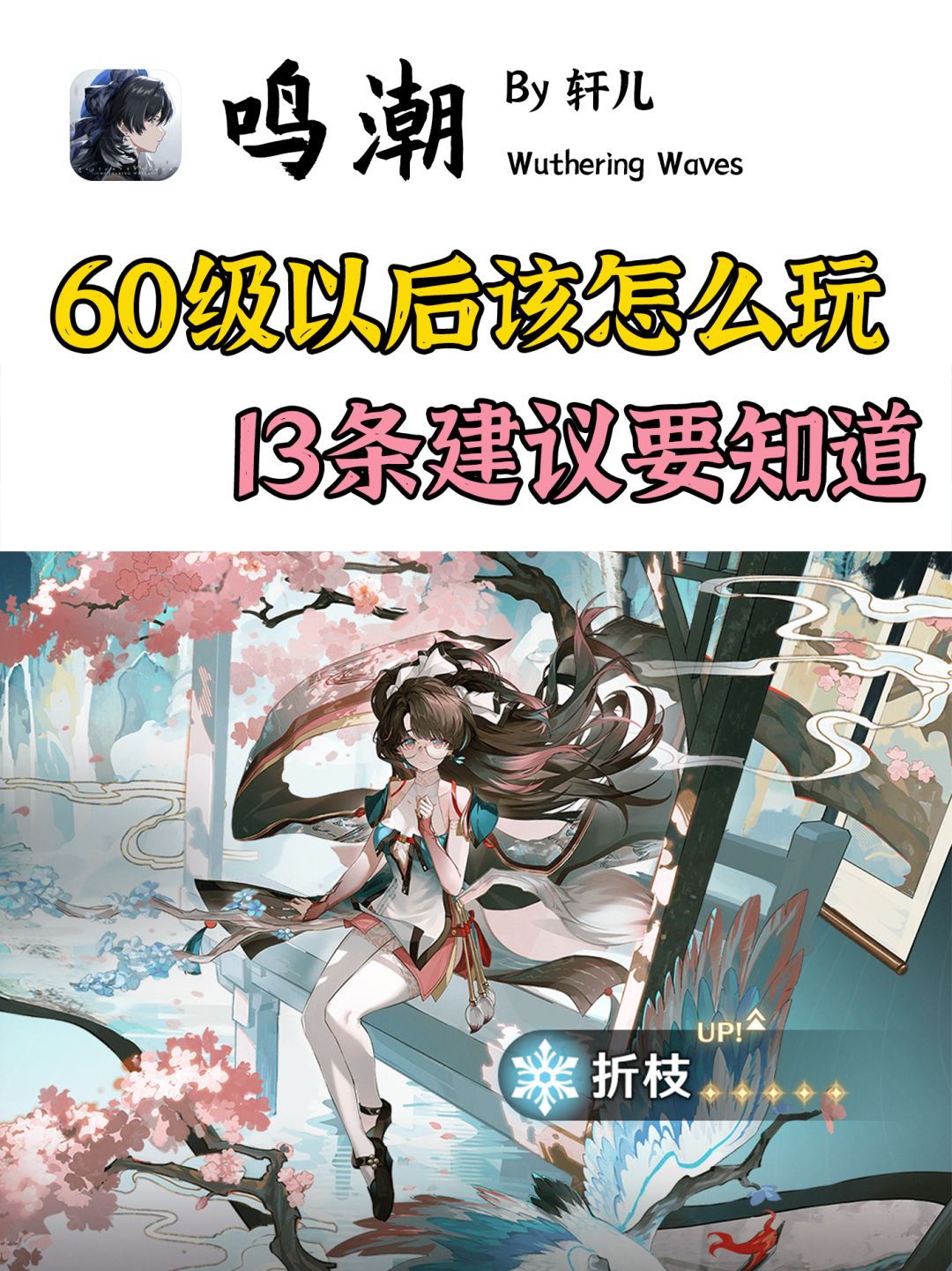 鸣潮60级以后该怎么玩截图
