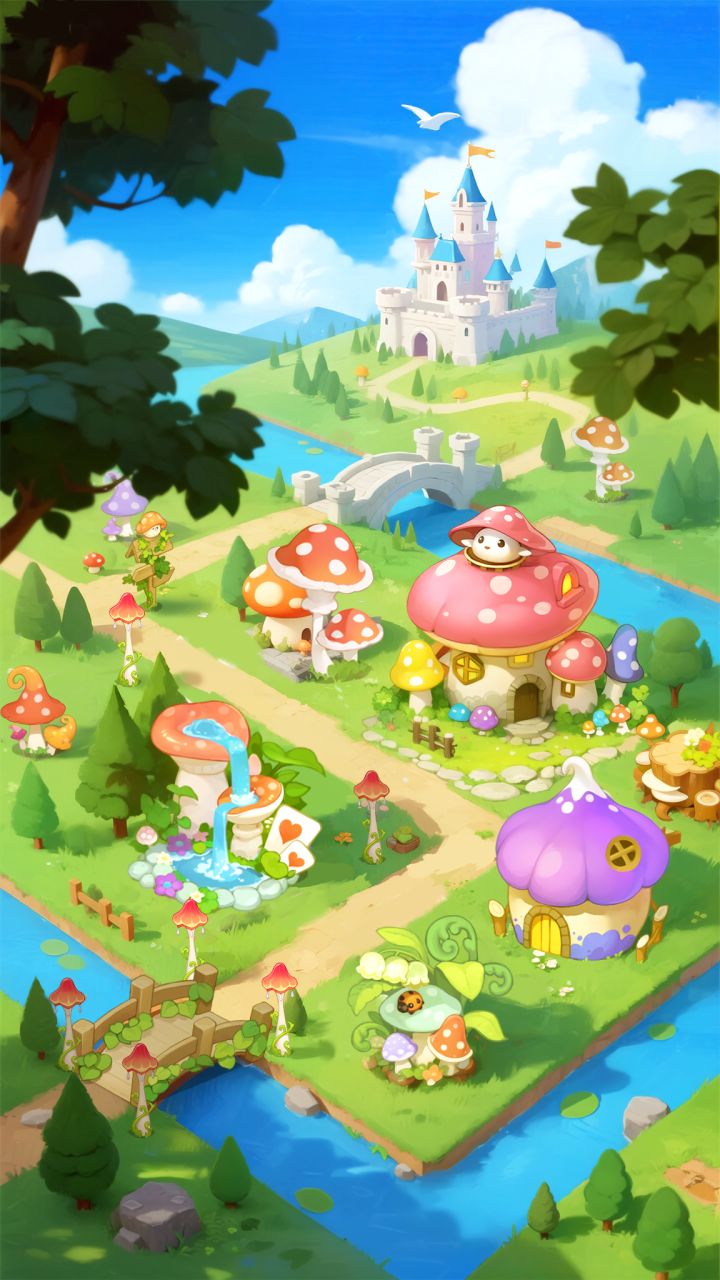 最爱这套蘑菇🍄系王国截图