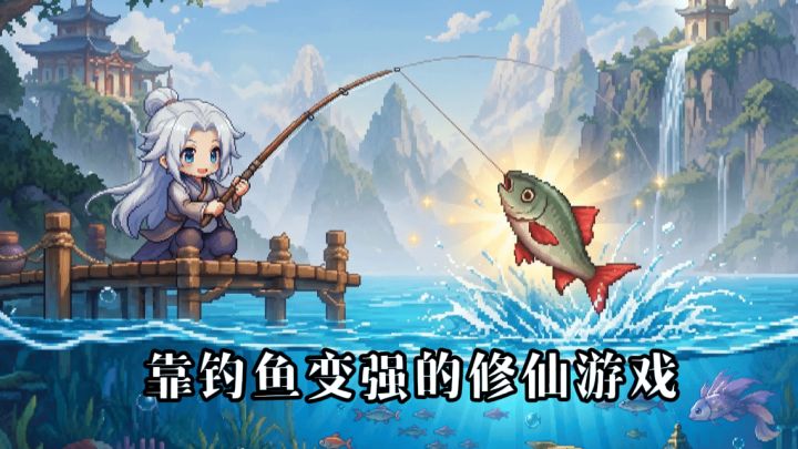 我靠钓鱼成仙：垂钓提升修为，寻觅长生大道截图