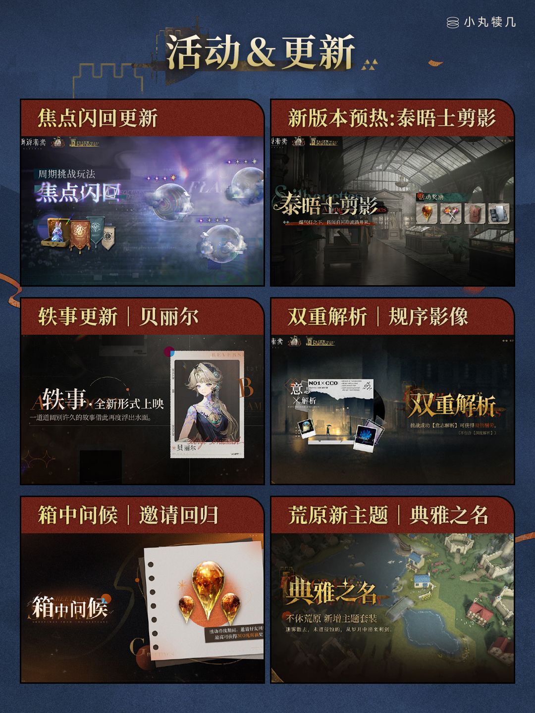 V4.0巡游限定版本前瞻卡池&福利汇总丨应门者 14