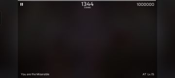 You are the Miserable AT Lv.15.8 AP