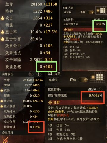 关于技能极速到底减了多少cd