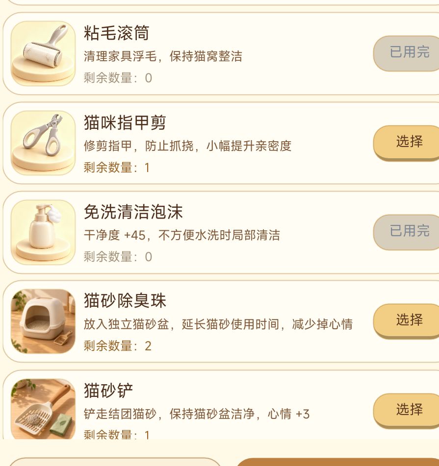 养猫模拟器进度记录【一】 7