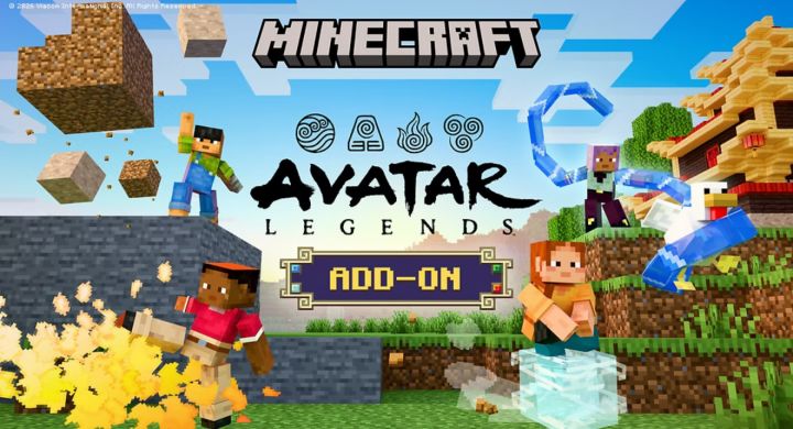 近日,我的世界基岩版商城上架了由Gamemode One开发的降世神通传奇附加包。和2022年那款固定剧情的DLC不同,这次玩家可以直接把它装进原版生存存档里,不用再局限于预设的地图去闯关了。
玩法上玩家开局就能学四大御术。控水能掀浪凝冰,御土能抬石头裂地,御火能喷烈焰,御气还能滑翔突进。如果你化身神通,就能直接掌握四系能力并开启神通状态。地图里还散落着元素神殿,可以寻访历代神通留下的传承,解锁进截图