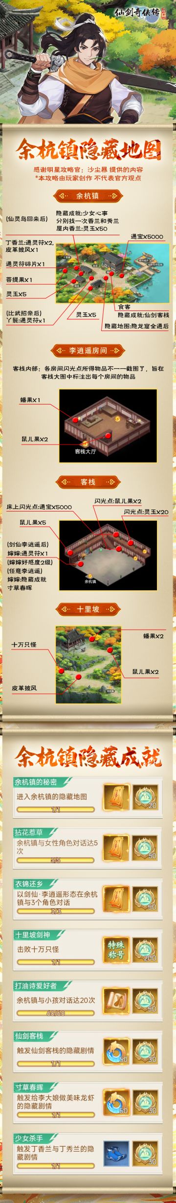 【玩家攻略】隐藏地图之余杭镇