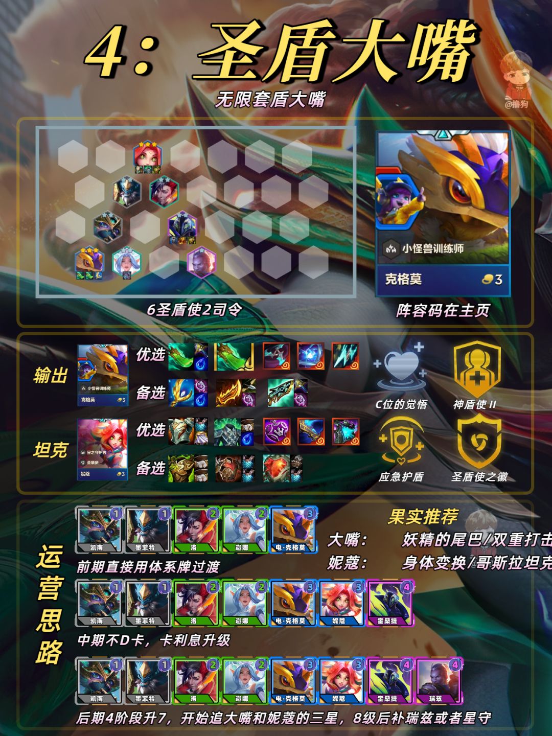 9月6日最新10套阵容,上分玩这些就对了 6