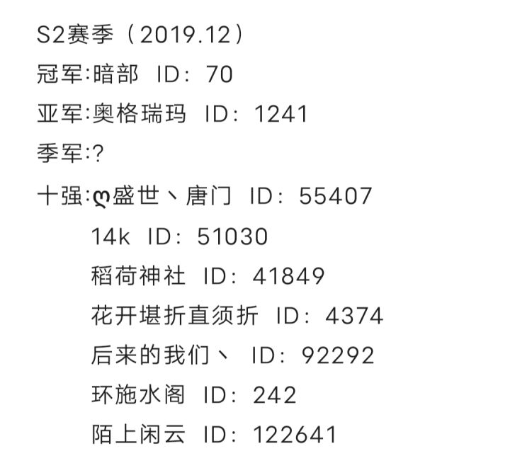 有没有能提供信息的啊(深渊)截图