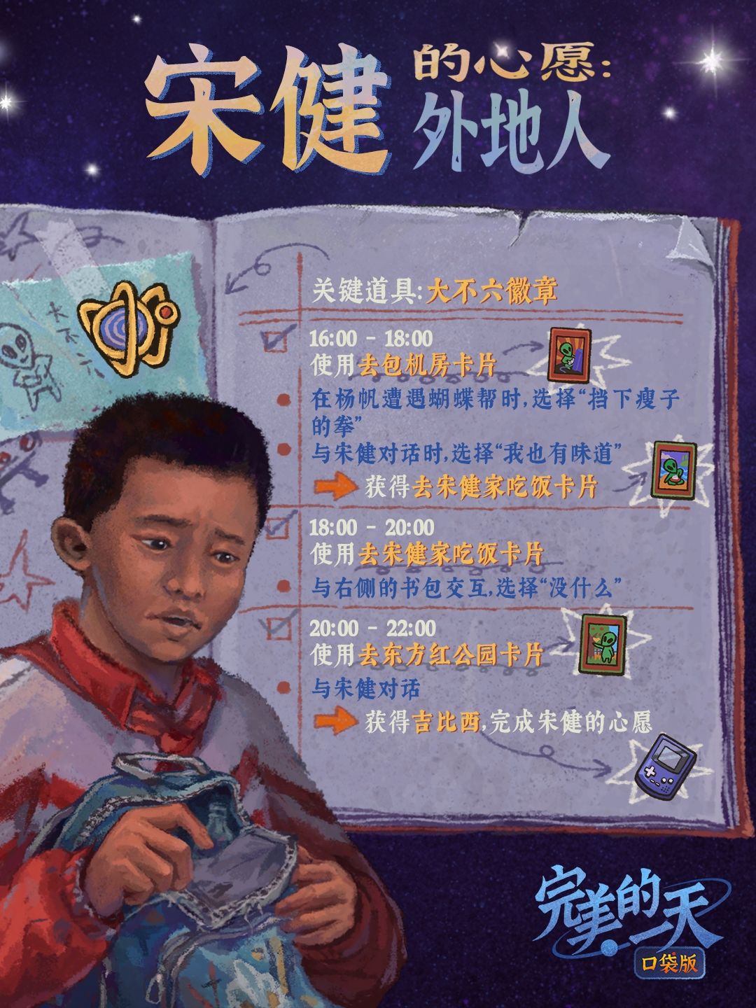 《完美的一天》流程攻略｜重要的事（上） 2