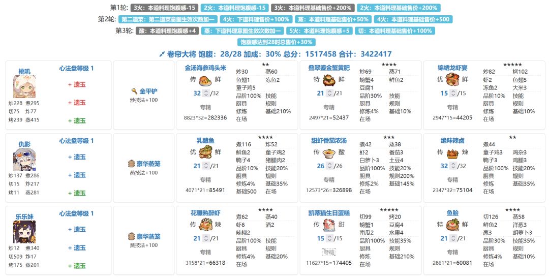 食战三国入坑 省级卷帘+御弟 缤果菜厨浅谈 2