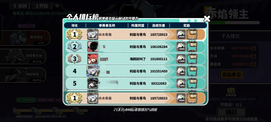 我们区都摆烂了 首领一点压力都没有 1