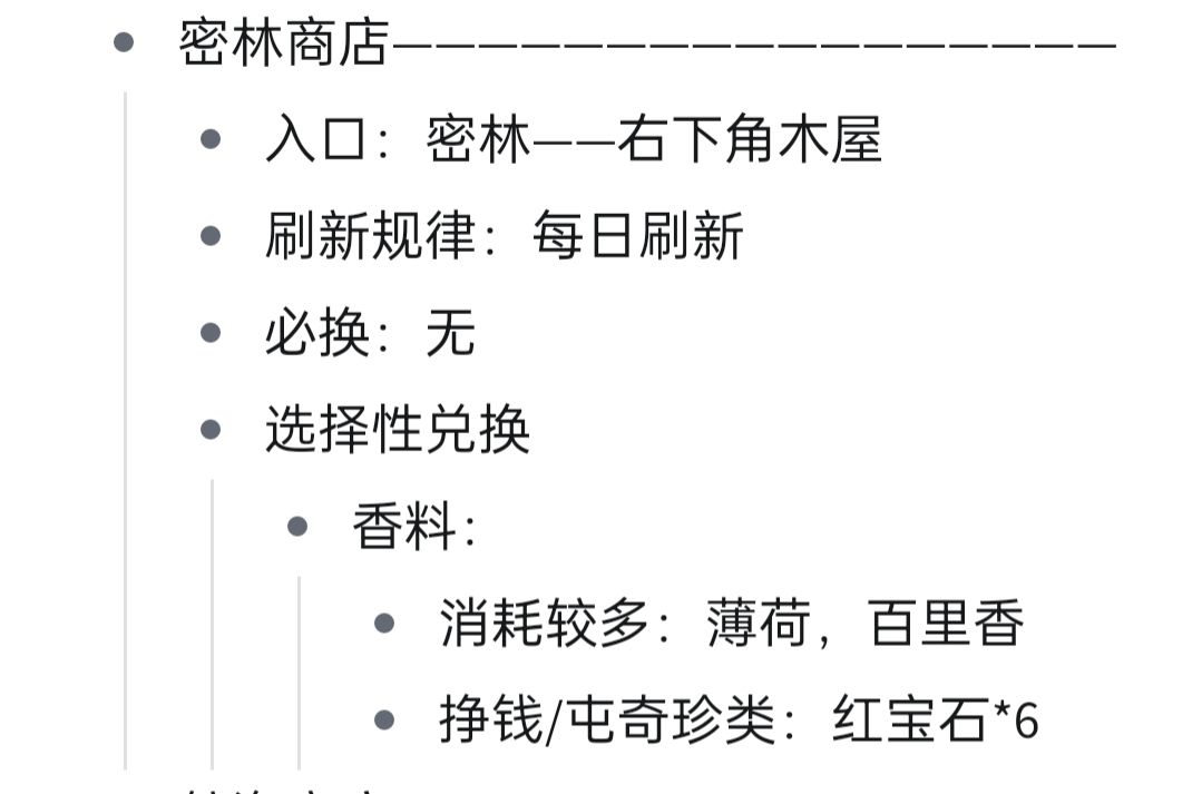 萌新入坑指南——商店篇 3