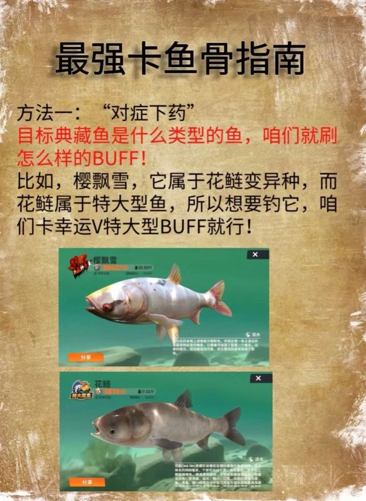 最全卡鱼骨指南专治各种不上钩截图