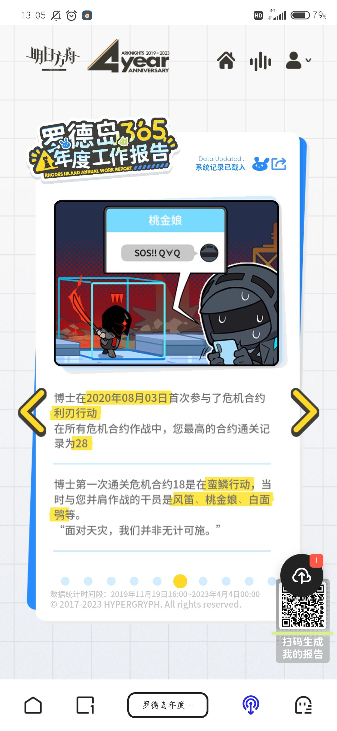 记录过去一年 7