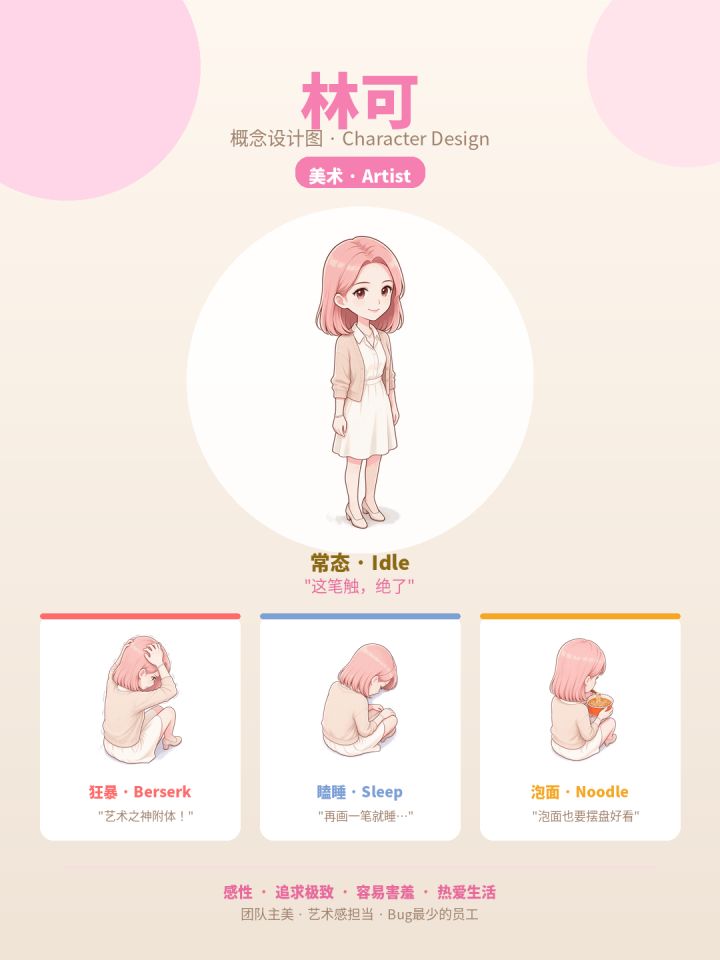 角色手记|林可:总说"再调一下"的美术截图