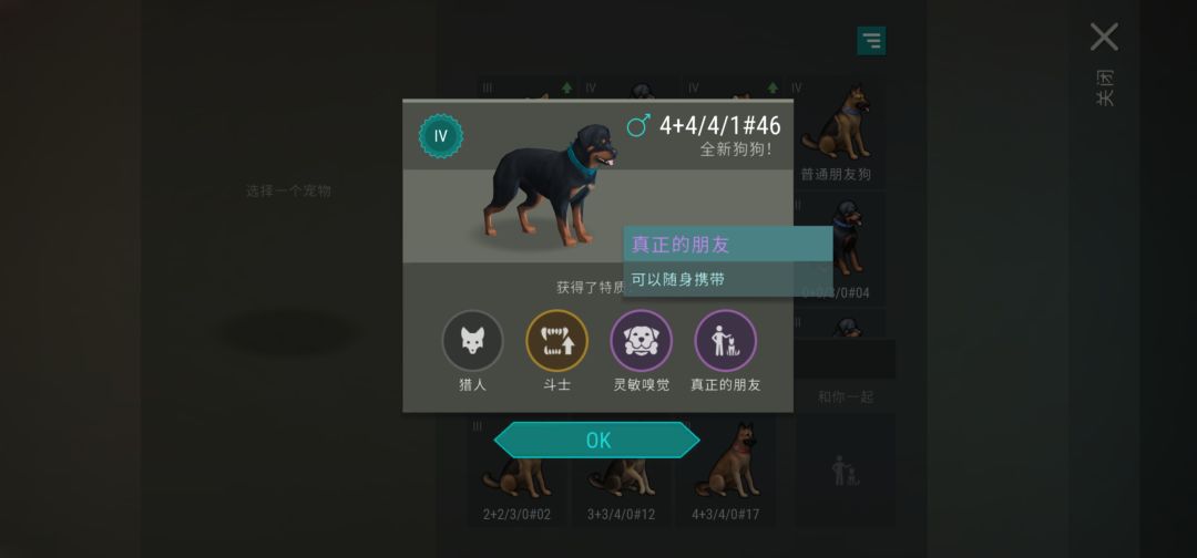 满级灵敏嗅觉朋友狗 2