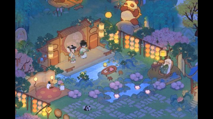 夜晚的悠闲时光截图