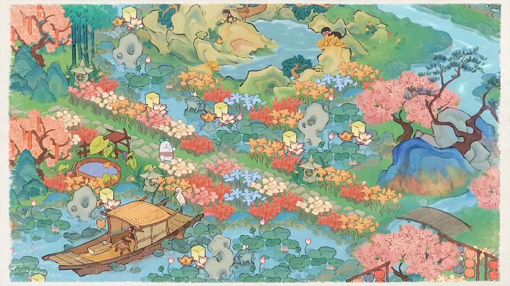 萝萝山万花谷装修:万花繁茂,一眼万年截图