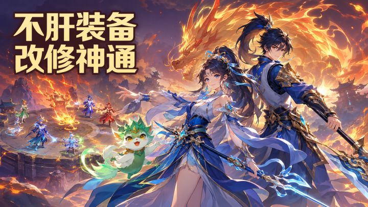 国风武侠MMO还有这样的游戏？卡通感满满，也太可爱了截图