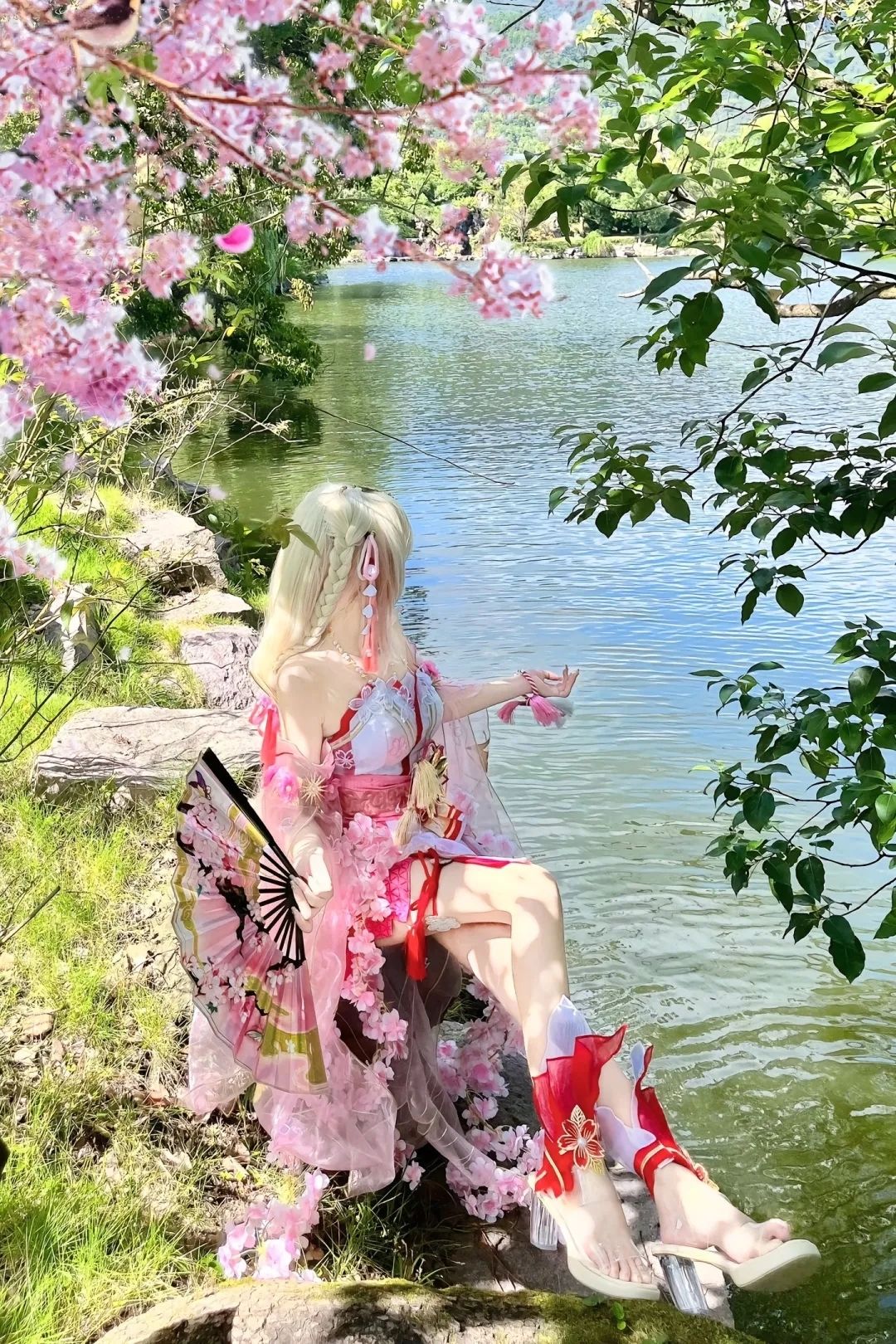 永劫无间cos:河边的樱花仙女胡桃~ 5