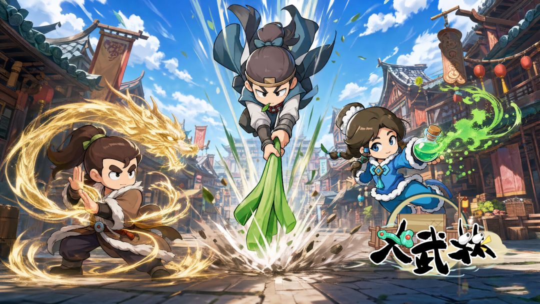 【晒预约赢京东卡】放置挂机武侠《大武林》定档10月中下旬首发! 1