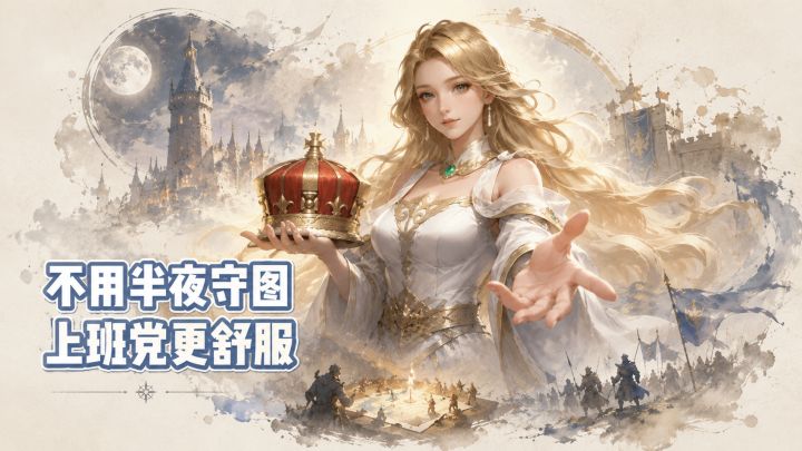 不用半夜守地图！这款SLG低肝节奏，对上班党很友好截图