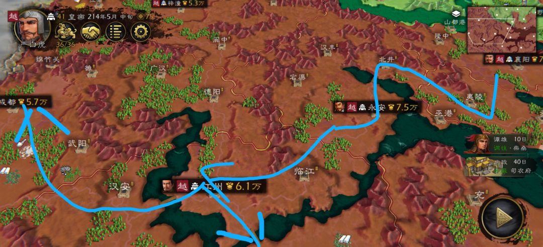 最难开局逐鹿中原严白虎经验分享4截图