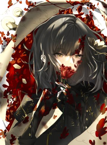 刚下晚自习 发发新画嗯对。（微恐。？