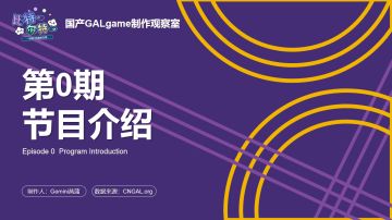 【国G观察室】第0期-节目介绍