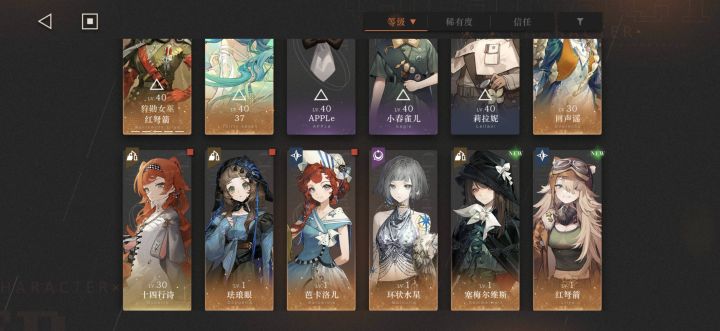 大佬们怎么配队截图