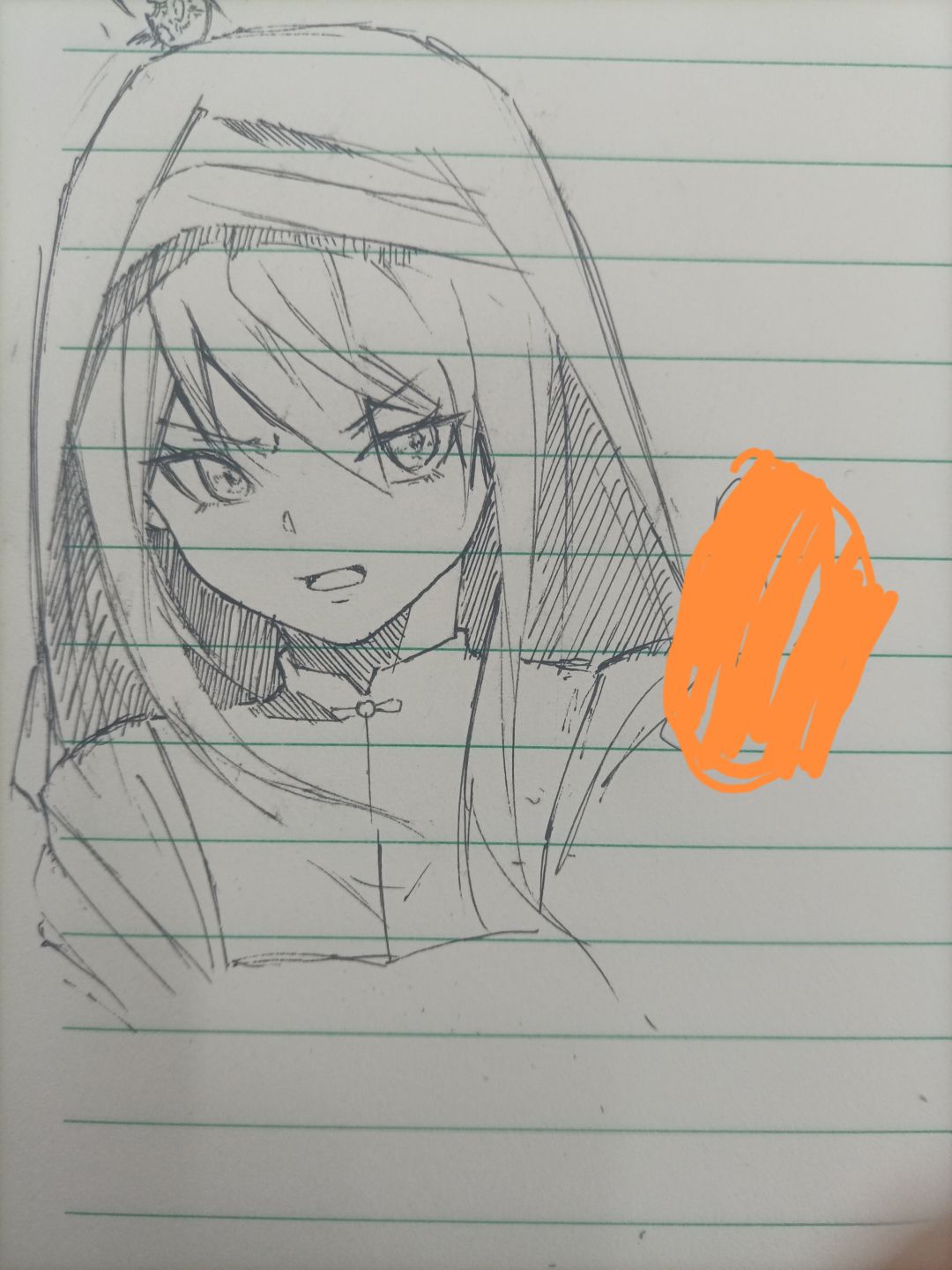 菜鸡自己画的露明娜 1
