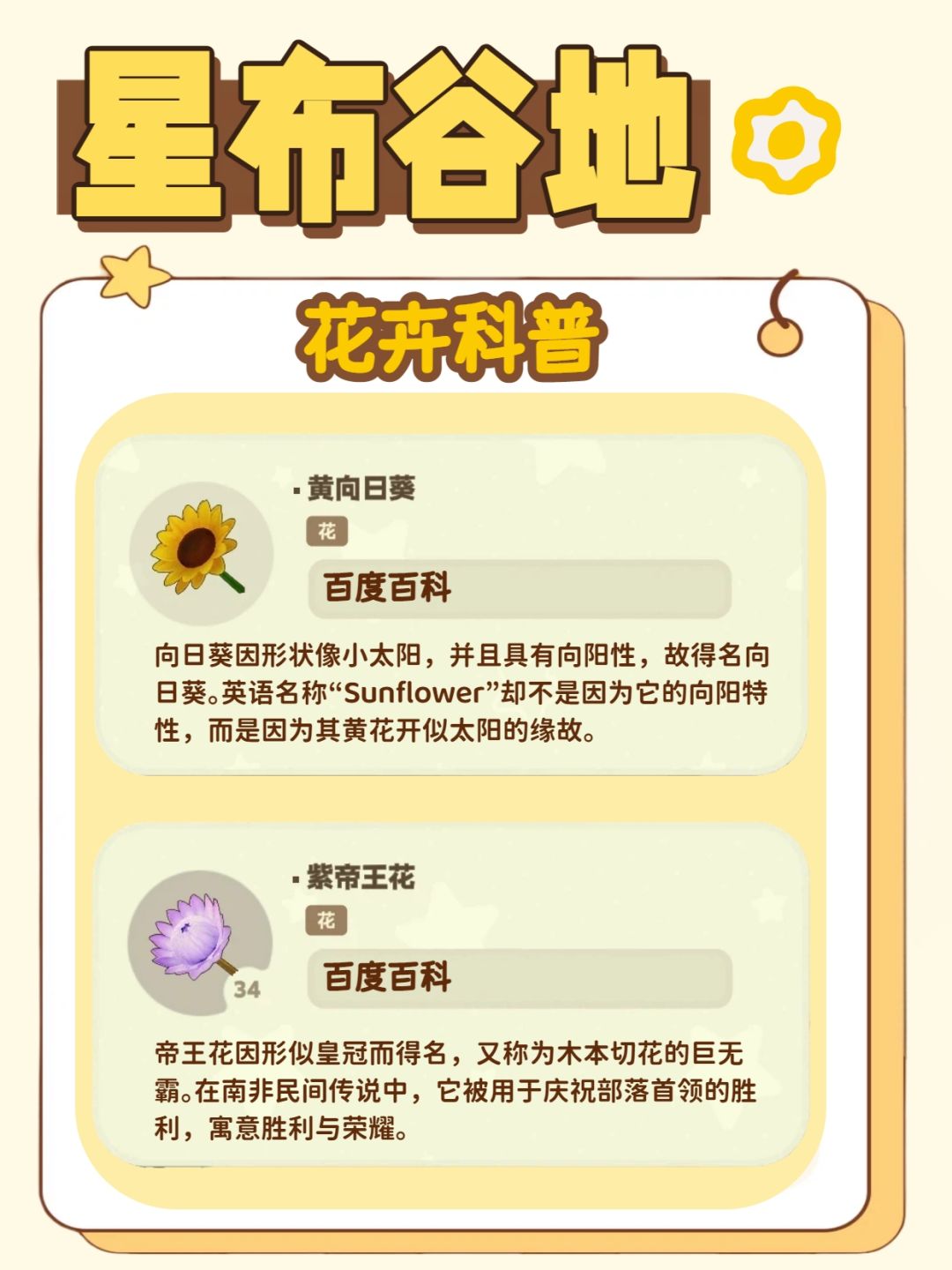 星布谷地花卉科普大全 2