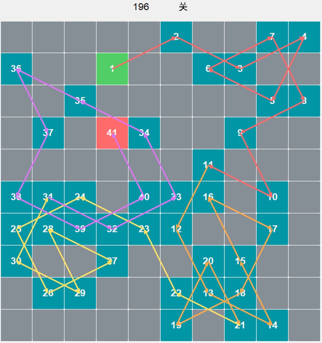 棋盘196-200攻略截图