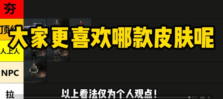 暗区突围24号周年庆军需皮肤品鉴！截图