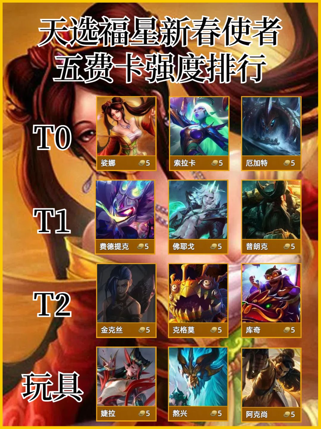 新春使者五费卡强度排行截图