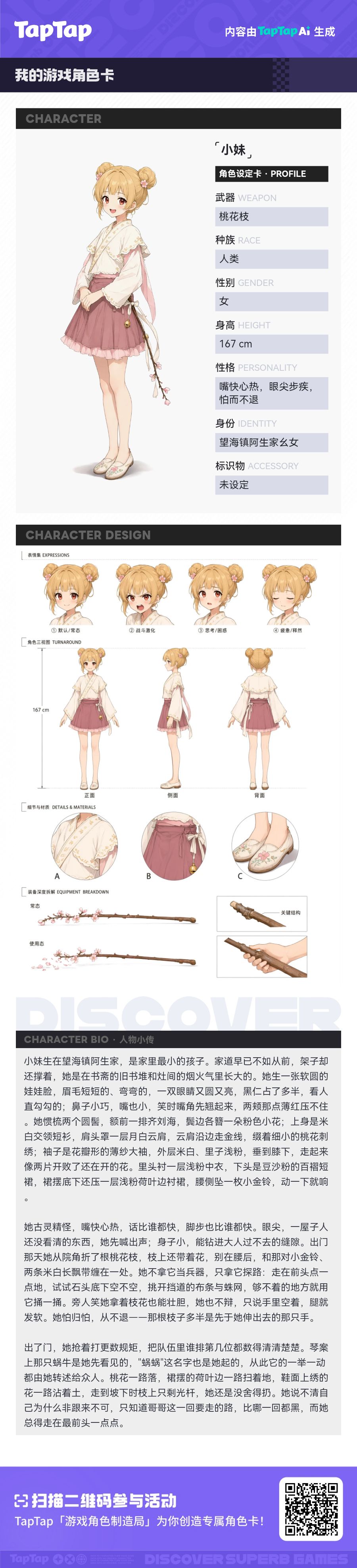 小妹 · 我的角色设定卡 1