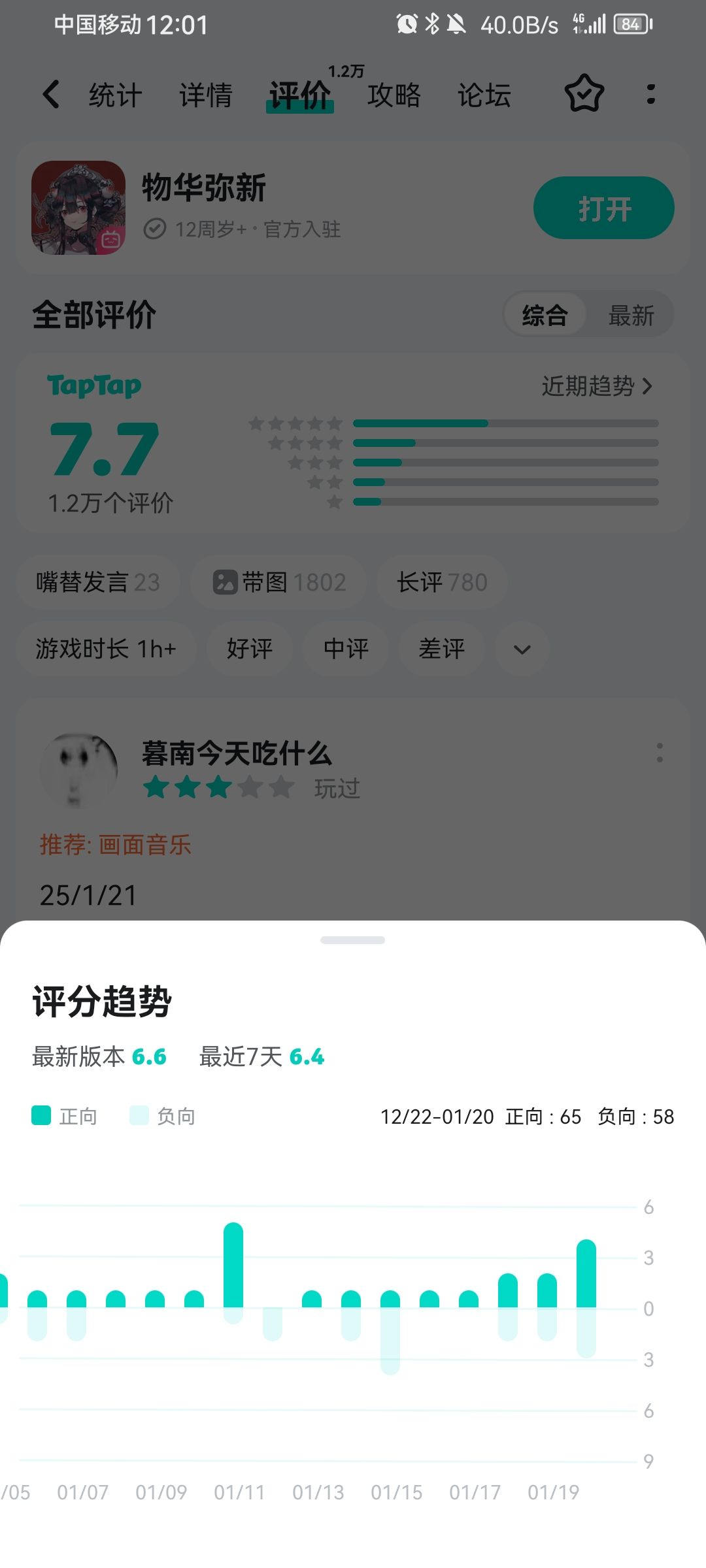 看着他从一开始的高评分到现在的这个样子 1