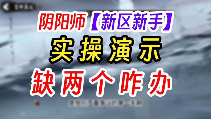 阴阳师新区新手阵容码扫不上解决办法截图