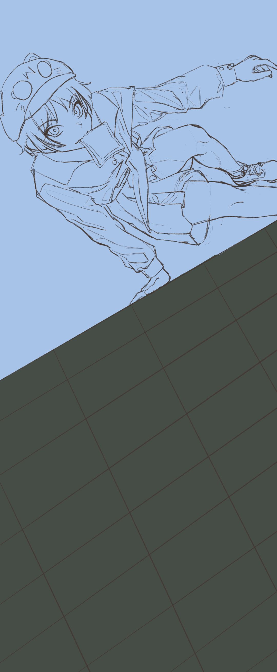 「流浪者」绘画——赶早八 3