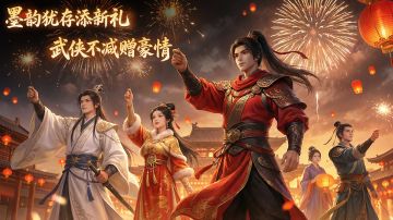 各位同门师兄回墨武侠这个家过年啦！我们摆好宴席等回家！