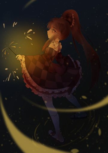 已经看不清的【？】小卫鲤~~~！！！想画个暗的但确实没想到这么暗【】
有种好像好久没画忍三的感觉！！！！！