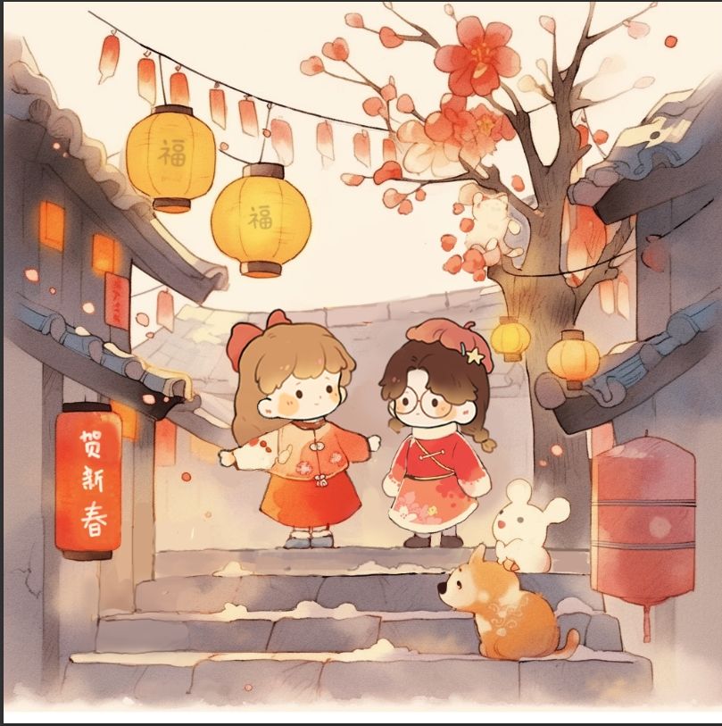 朵拉制作组祝店长们新春快乐,万事顺遂! 1