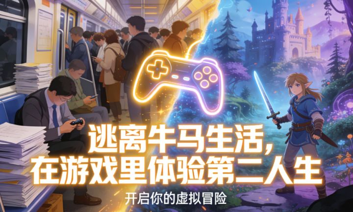 逃离“牛马”生活!在这8款游戏里,体验你的第二人生截图