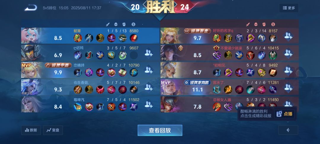 玄铁流蔡文姬出装铭文 2